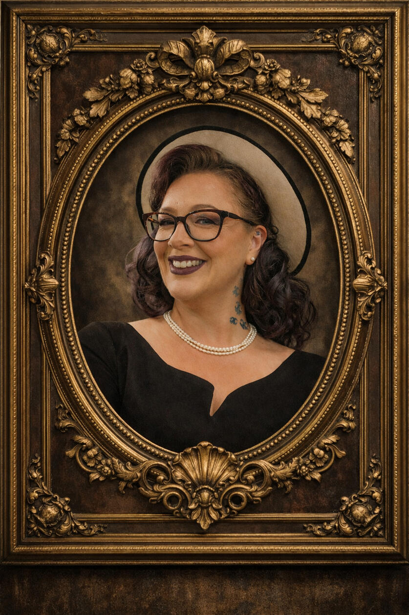 Portrait representing Luxe Length Extensions luxury hair extension brand and professional styling services